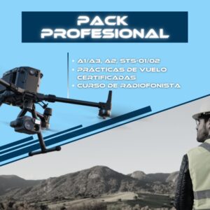 Pack profesional de piloto de drones
