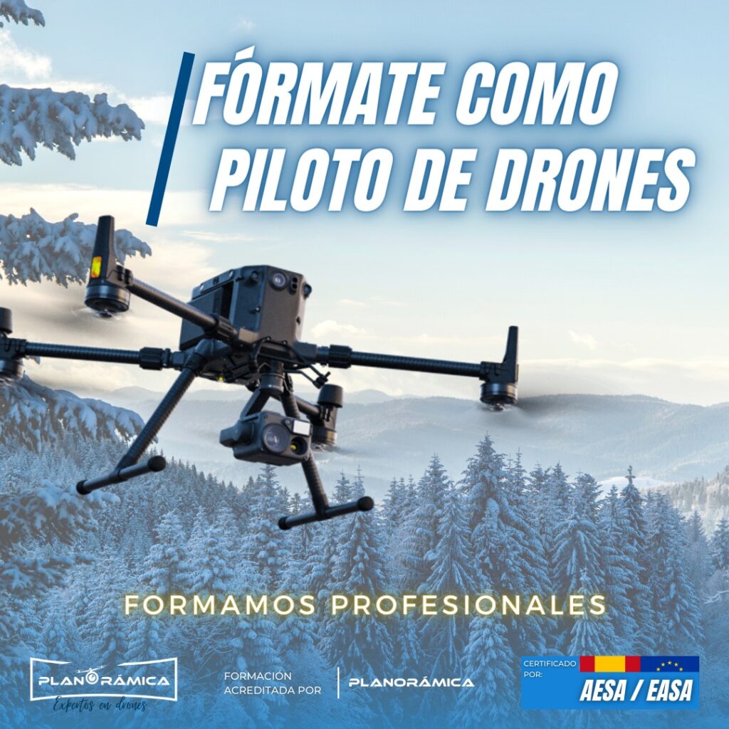 Cursos de pilotos de drones en madrid